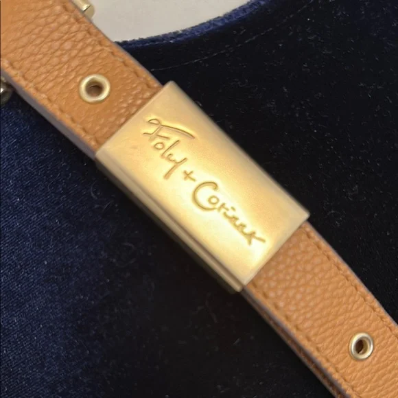 Foley + Corinna golden Tan vegan Crossbody Bag with Minimalist Design - Picture 2 of 15